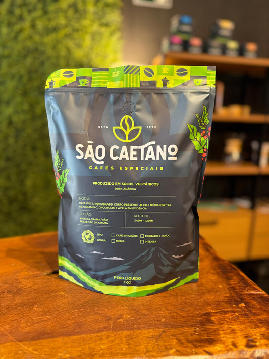 Café em Grãos São Caetano Bourbon Amarelo 1kg