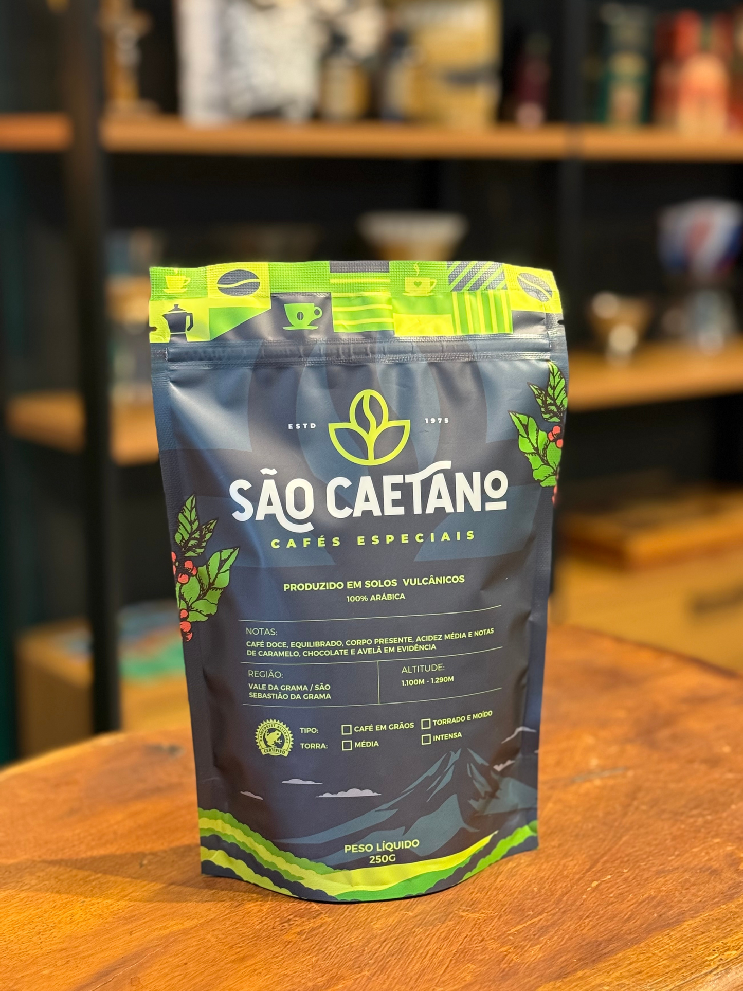 Café São Caetano Bourbon Amarelo 250g